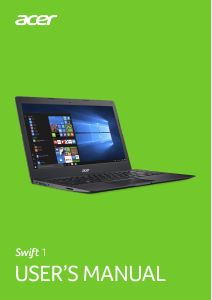 Handleiding Acer Swift SF114-31 Laptop