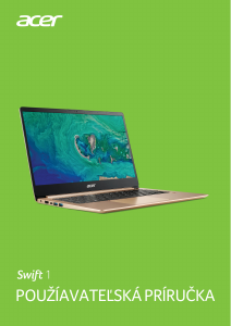 Návod Acer Swift SF114-32 Laptop