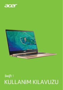 Kullanım kılavuzu Acer Swift SF114-32 Dizüstü bilgisayar