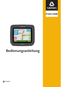 Bedienungsanleitung Navman F15 Navigation