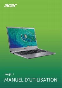 Mode d’emploi Acer Swift SF313-51 Ordinateur portable