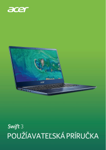 Návod Acer Swift SF314-56G Laptop