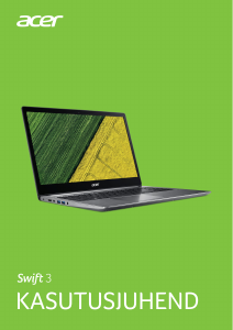 Kasutusjuhend Acer Swift SF315-41G Sülearvuti