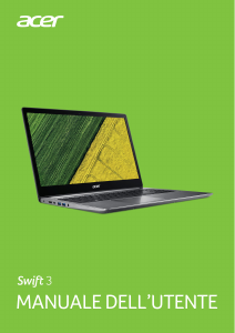 Manuale Acer Swift SF315-41G Notebook