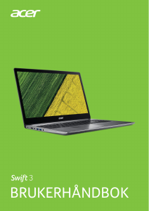 Bruksanvisning Acer Swift SF315-41G Laptop