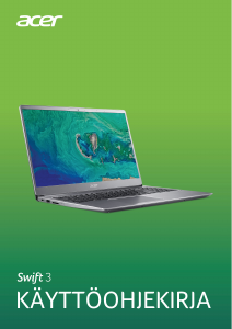 Käyttöohje Acer Swift SF315-52G Kannettava tietokone