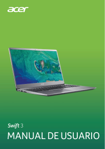 Manual de uso Acer Swift SF315-52G Portátil
