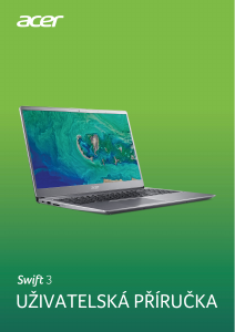 Manuál Acer Swift SF315-52G Laptop