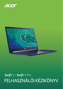 Használati útmutató Acer Swift SF514-53T Laptop