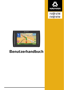 Bedienungsanleitung Navman F35 Navigation