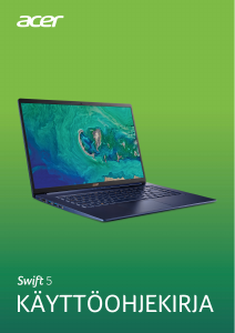 Käyttöohje Acer Swift SF515-51T Kannettava tietokone