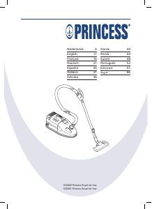 Manual de uso Princess 332000 Royal Jet Vac Aspirador