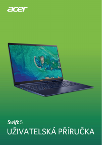 Manuál Acer Swift SF515-51T Laptop