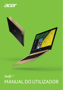 Manual Acer Swift SF713-51 Computador portátil