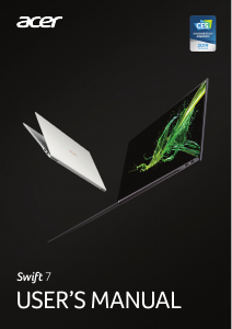 Manual Acer Swift SF714-52T Laptop