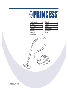Manual Princess 332830 Grey Squirrel Vacuum Cleaner