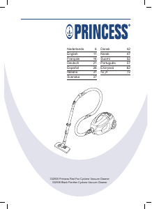 Manuale Princess 332936 Black Panther Cyclone Aspirapolvere