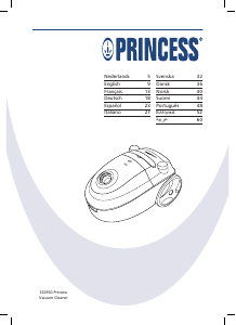 Manual de uso Princess 332950 Aspirador