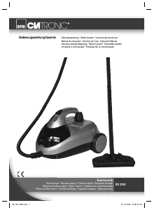 Manual Clatronic DR 3280 Steam Cleaner