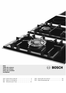 Manual Bosch PCX345E Placa