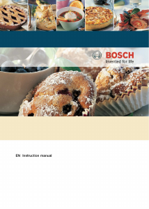 Használati útmutató Bosch PIB672E14E Főzőlap
