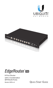 Manual Ubiquiti Networks EdgeRouter Pro Router