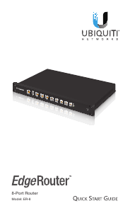 Handleiding Ubiquiti Networks EdgeRouter Router