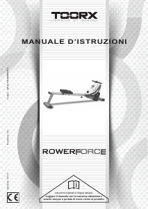 Manuale Toorx RowerForce Vogatore