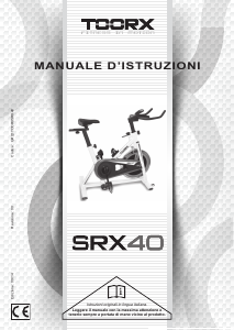 Manuale Toorx SRX 40 Cyclette