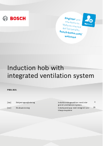 Brugsanvisning Bosch PIE811B15E Kogesektion