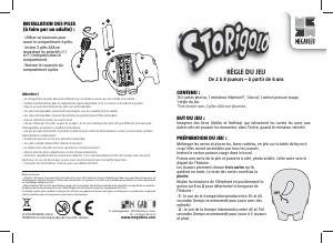 Mode d’emploi Megableu Storigolo