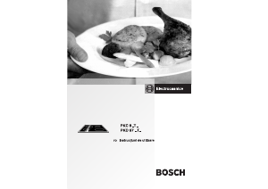 Manual Bosch PKC875T01 Plită