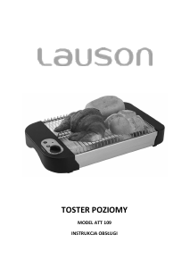 Instrukcja Lauson ATT109 Toster