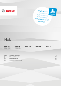 Bedienungsanleitung Bosch PKG645FB1G Kochfeld