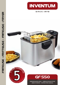 Manual Inventum GF550 Deep Fryer