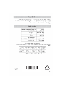 كتيب ويرلبول AMW 461/1 NB جهاز ميكروويف