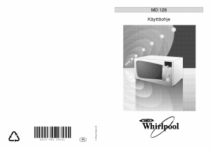 Käyttöohje Whirlpool MD 128/WH Mikroaaltouuni