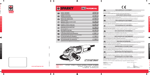 Руководство Sparky M 1200CES HD Углошлифовальная машина
