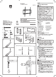 Manual Philips SQM7442 Wall Mount