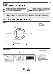 Manual de uso Whirlpool HDLX 70315 Secadora