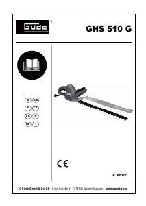 Manuál Güde GHS 510 G Křovinořez