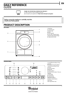 Manual Whirlpool DSCX 80112 Dryer