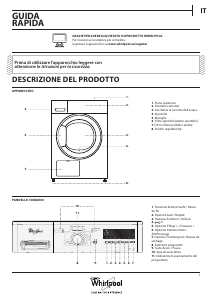 Manuale Whirlpool WRE 7302 Asciugatrice