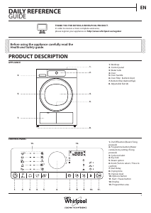 Manual Whirlpool DSCX 10121 Dryer