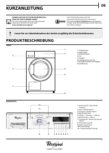 Bedienungsanleitung Whirlpool WRE 8315 Trockner