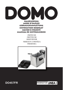 Manual de uso Domo DO457FR Freidora