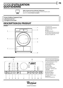 Mode d’emploi Whirlpool DSCX 80115 Sèche-linge