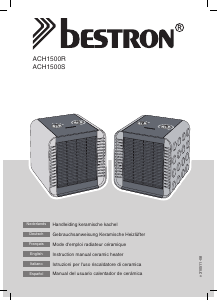 Manual Bestron ACH1500 Heater