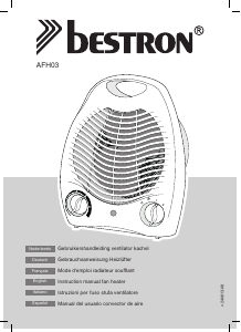 Mode d’emploi Bestron AFH03 Chauffage