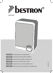 Manual Bestron AFH100 Heater